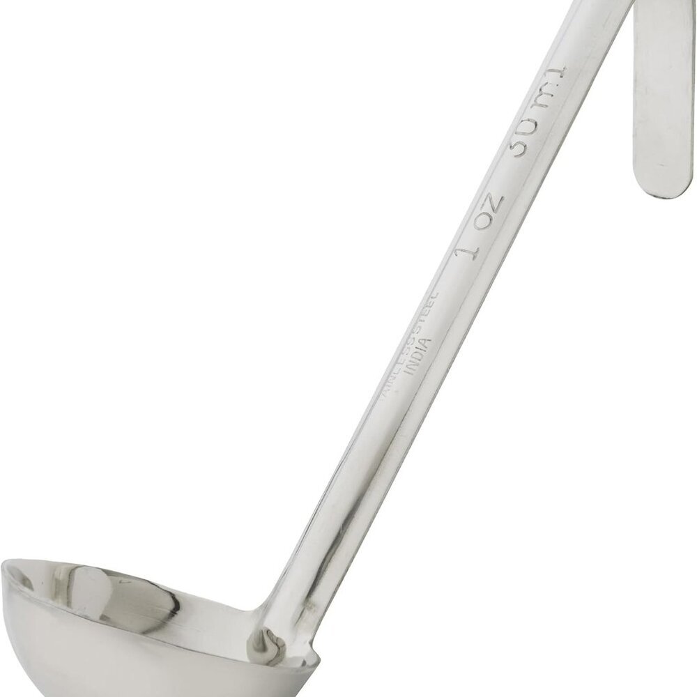 One Piece Stainless Steel Ladle, 1 Ounce, 6"